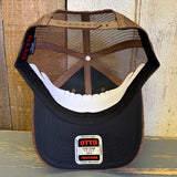 Hermosa Beach HERMOSA AVE 6 Panel Corduroy Trucker Hat - Brown