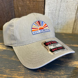 Hermosa Beach MUY HERMOSA :: COASTAL EDITION MINI 6 Panel Low Profile Style Dad Hat - Stone
