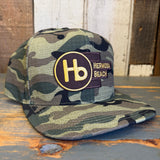 Hermosa Beach THE NEW STYLE Snapback Hat - Woodland Camo