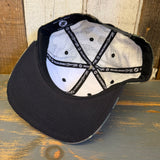 Hermosa Beach ARE YOU ESTABLISHED? Snapback Trucker Hat - Woodland Camo