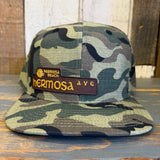 Hermosa Beach HERMOSA AVE Snapback Hat - Woodland Camo