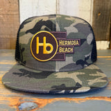 Hermosa Beach THE NEW STYLE Snapback Trucker Hat - Woodland Camo