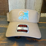 Hermosa Beach LIFEGUARD TOWER Sun Visor - Khaki