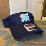 Hermosa Beach LIFEGUARD TOWER Sun Visor - Navy