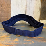 Hermosa Beach LIFEGUARD TOWER Sun Visor - Navy