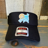 Hermosa Beach LIFEGUARD TOWER Sun Visor - Black