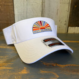 Hermosa Beach MUY HERMOSA Sun Visor - White