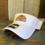 Hermosa Beach MUY HERMOSA Sun Visor - White