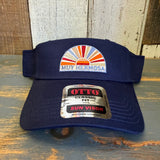 Hermosa Beach MUY HERMOSA Sun Visor - Navy