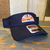 Hermosa Beach MUY HERMOSA Sun Visor - Navy