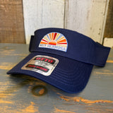 Hermosa Beach MUY HERMOSA Sun Visor - Navy