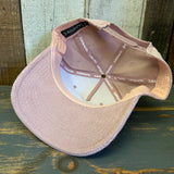PALM SPRINGS, CALIFORNIA Five-Panel Corduroy Cap - Dusty Rose