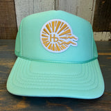 Hermosa Beach CLASSIC LOGO Trucker Hat - Seafoam Green