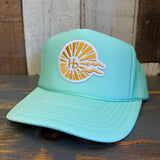 Hermosa Beach CLASSIC LOGO Trucker Hat - Seafoam Green