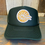 Hermosa Beach CLASSIC LOGO High Crown Trucker Hat - Dark Green
