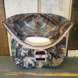 Hermosa Beach THE NEW STYLE Camouflage Mid Crown Mesh Back Snapback Trucker Hat - Loden Green/Brown