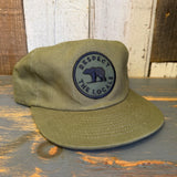 RESPECT THE LOCALS | GRIZZLY BEAR Brushed Cotton Field Trip Hat - Cactus Green