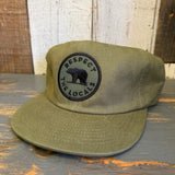 RESPECT THE LOCALS | GRIZZLY BEAR Brushed Cotton Field Trip Hat - Cactus Green