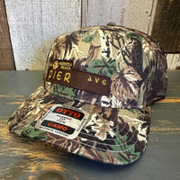 Hermosa Beach PIER AVE 6 Panel Low Profile Trucker Hat - Camo