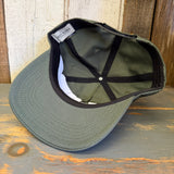 US SASQUATCH DEPARTMENT  5 Panel Hat - Olive Green