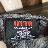 SO FAR :: SO BUENO Trucker Hat - Charcoal Grey (Flat Brim)