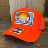 Hermosa Beach 72 & SUNNY High Crown Trucker Hat - Neon Orange