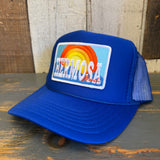 Hermosa Beach 72 & SUNNY High Crown Trucker Hat - Royal Blue