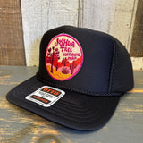 JOSHUA TREE NATIONAL PARK High Crown "Air Mesh" Trucker Hat - Black