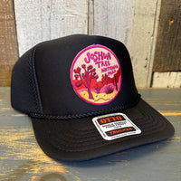 JOSHUA TREE NATIONAL PARK High Crown "Air Mesh" Trucker Hat - Black