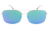 The Beagle | Gold Metal | Green Mirror Lens