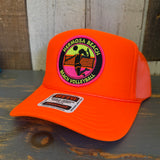 Hermosa Beach 21 • WIN BY TWO Trucker Hat - Neon Orange