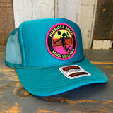Hermosa Beach 21 • WIN BY TWO Trucker Hat - Jade