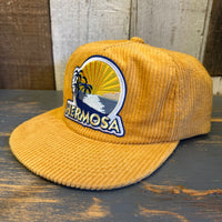 Hermosa Beach FIESTA Corduroy Field Trip Hat - SUN YELLOW