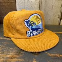Hermosa Beach FIESTA Corduroy Field Trip Hat - SUN YELLOW