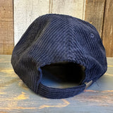Hermosa Beach CLASSIC MINI LOGO Corduroy Dad Hat - Black