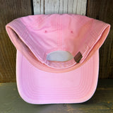 Hermosa Beach MUY HERMOSA :: COASTAL EDITION MINI 6 Panel Low Profile Style Dad Hat - Pink