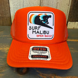 SURF MALIBU :: OPEN DAILY Trucker Hat - Orange