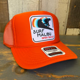 SURF MALIBU :: OPEN DAILY Trucker Hat - Orange