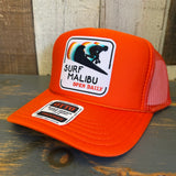 SURF MALIBU :: OPEN DAILY Trucker Hat - Orange