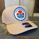 HOWDY 5 Panel Mid Profile Baseball Cap - Khaki