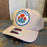 HOWDY 5 Panel Mid Profile Baseball Cap - Khaki