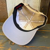 Hermosa Beach THE PERFECT WAVE 5 Panel Mid Profile Baseball Cap - Khaki