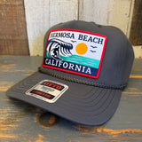 Hermosa Beach THE PERFECT WAVE 5 Panel Mid Profile Baseball Cap - Olive Green