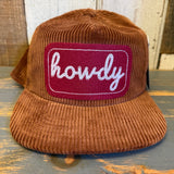 HOWDY Corduroy Hat - Coyote Brown