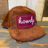 HOWDY Corduroy Hat - Coyote Brown