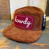 HOWDY Corduroy Hat - Coyote Brown