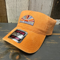 Hermosa Beach MUY HERMOSA :: COASTAL EDITION MINI Low Profile Dad Hat - Pumpkin Orange