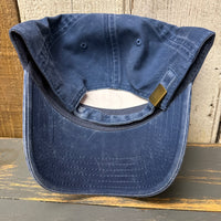 Hermosa Beach MUY HERMOSA :: COASTAL EDITION MINI Low Profile Dad Hat - Navy Blue