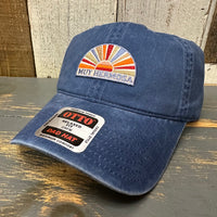 Hermosa Beach MUY HERMOSA :: COASTAL EDITION MINI Low Profile Dad Hat - Navy Blue