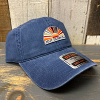 Hermosa Beach MUY HERMOSA :: COASTAL EDITION MINI Low Profile Dad Hat - Navy Blue